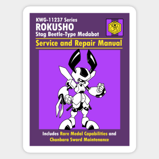 Rokusho Manual Sticker